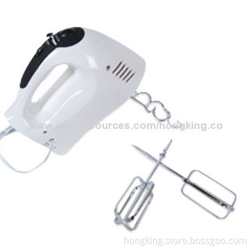 300W Powerful Hand Mixer with 5 Speeds and Turbo Function